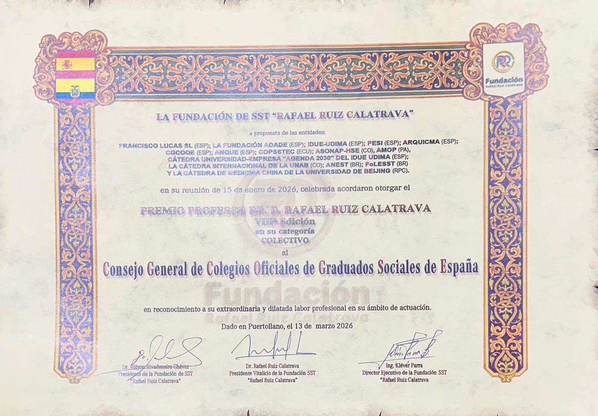 Graduados Sociales tweet media