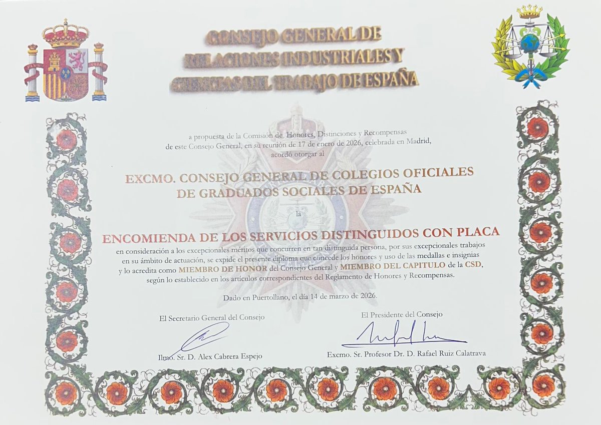 Graduados Sociales tweet media