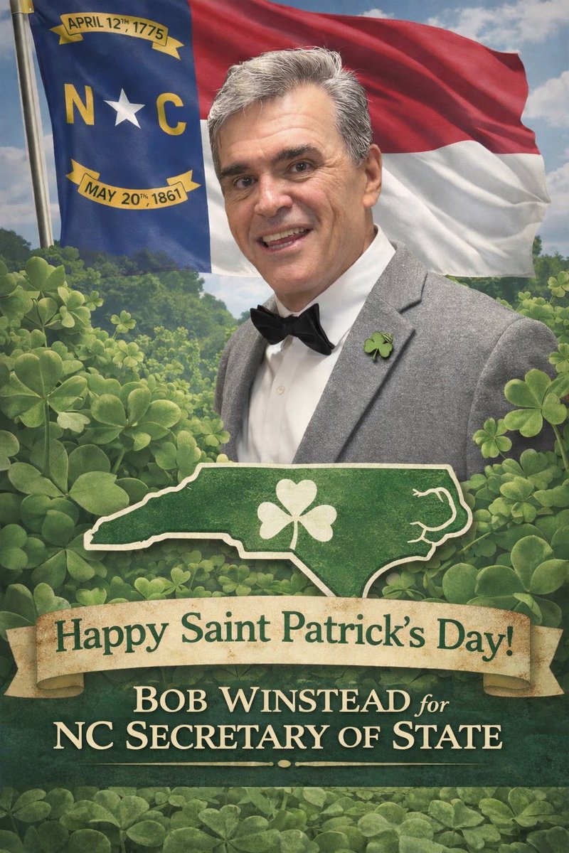 Bob Winstead for NC Secretary of State tweet media