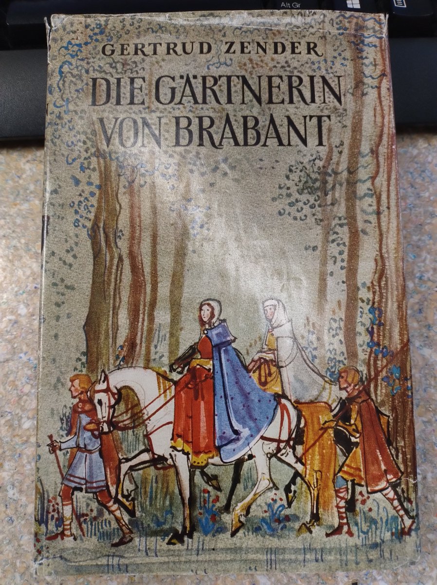 Gertrud Zender: Die Gärtnerin von Brabant. - Ein stimmungsvolles Lebensbild der hl. Gertrud von Nivelles, der Patronin der Gärtner und Katzen!