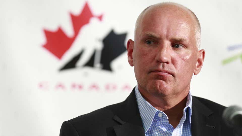 puckempire's tweet photo. BREAKING: Doug Armstrong has stepped down as the general manager of Canada's mens national team at the Olympics. https://t.co/5RHswuod8f