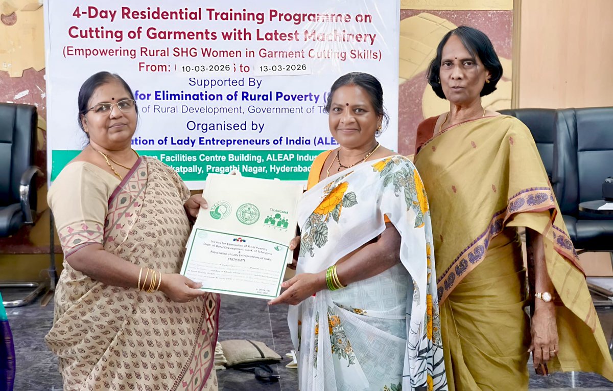 Association of Lady Entrepreneurs of India (ALEAP) tweet media