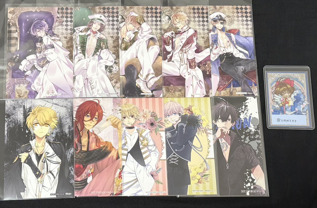 vmmrnr's tweet photo. 【交換】Rejet shop リジェショ CD 特典 ノベルティ

譲
ディアラバ：カナト、ライト、シュウ、コウ、シン
ディアヴォ：ジュダ
剣君：縁
ピタドル：ツバサ、ナナセ
カネブラ：ヨル

求
ディアヴォ：モモチ

都内手渡しまたは郵送でのお取引希望です。お気軽にお声掛けください🙇‍♀️ https://t.co/JapH1I50w7