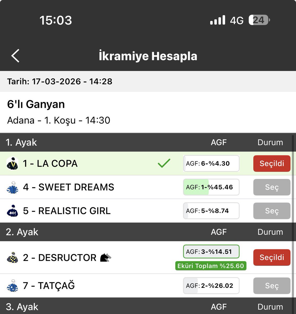 Son sürat devam
