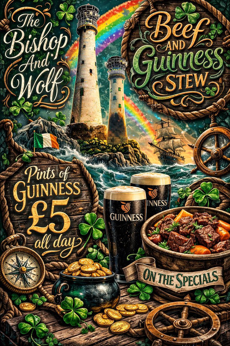 The Bishop & Wolf tweet media