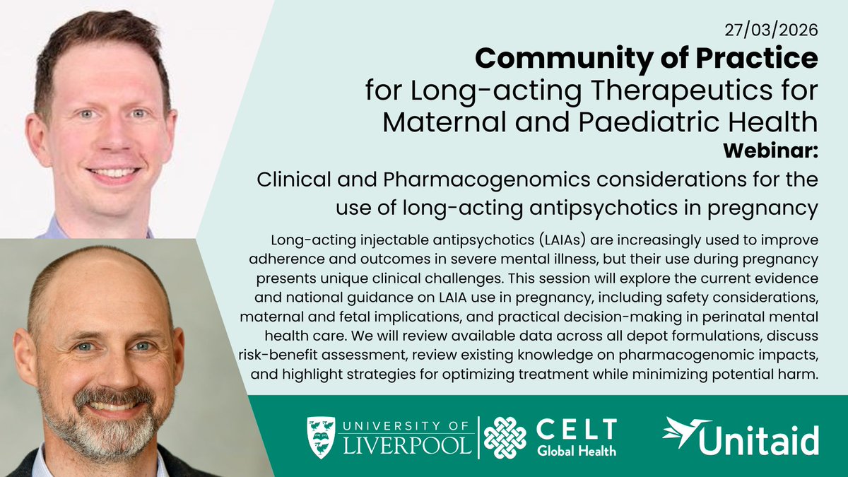 Centre of Excellence for Long-acting Therapeutics tweet media
