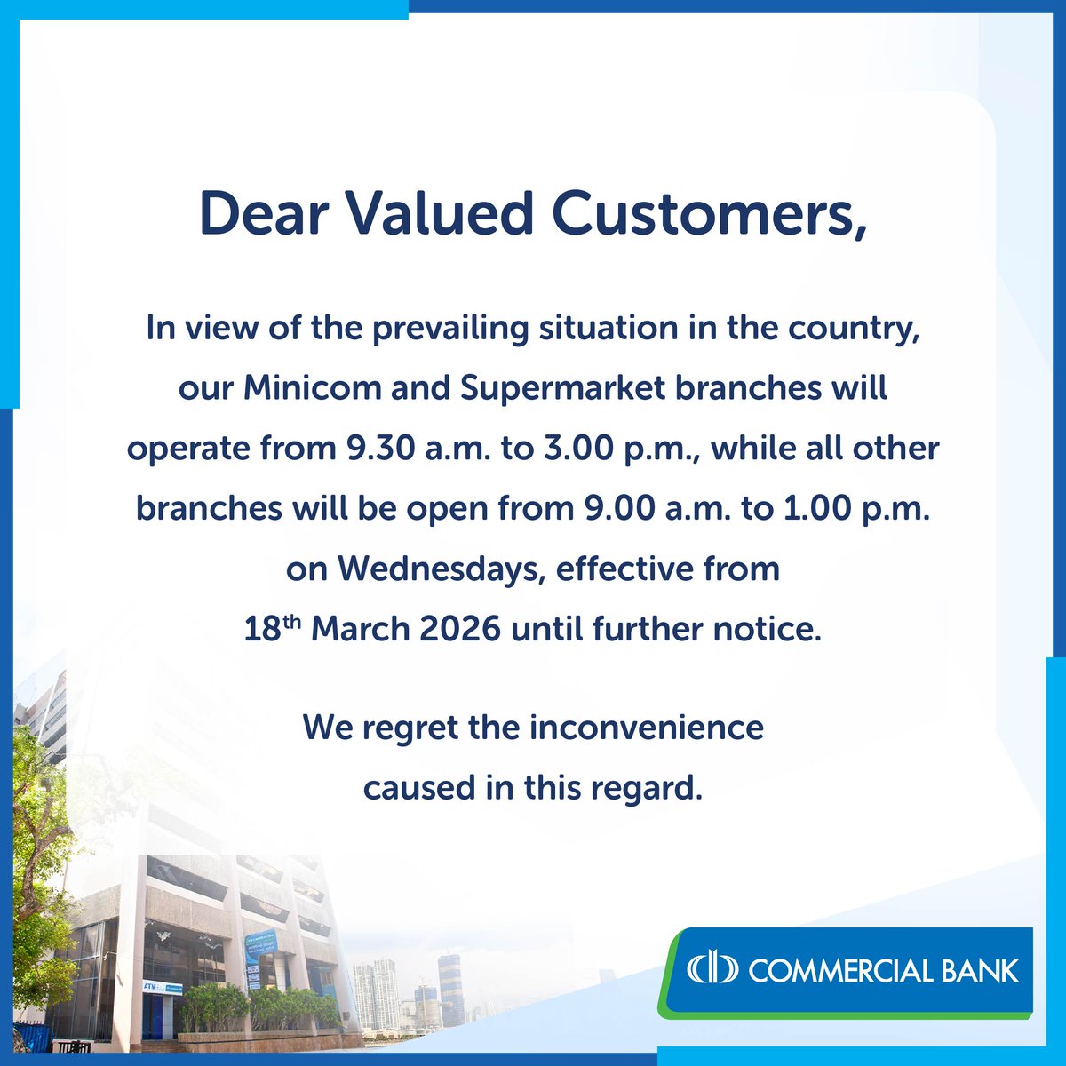 Commercial Bank of Ceylon PLC tweet media