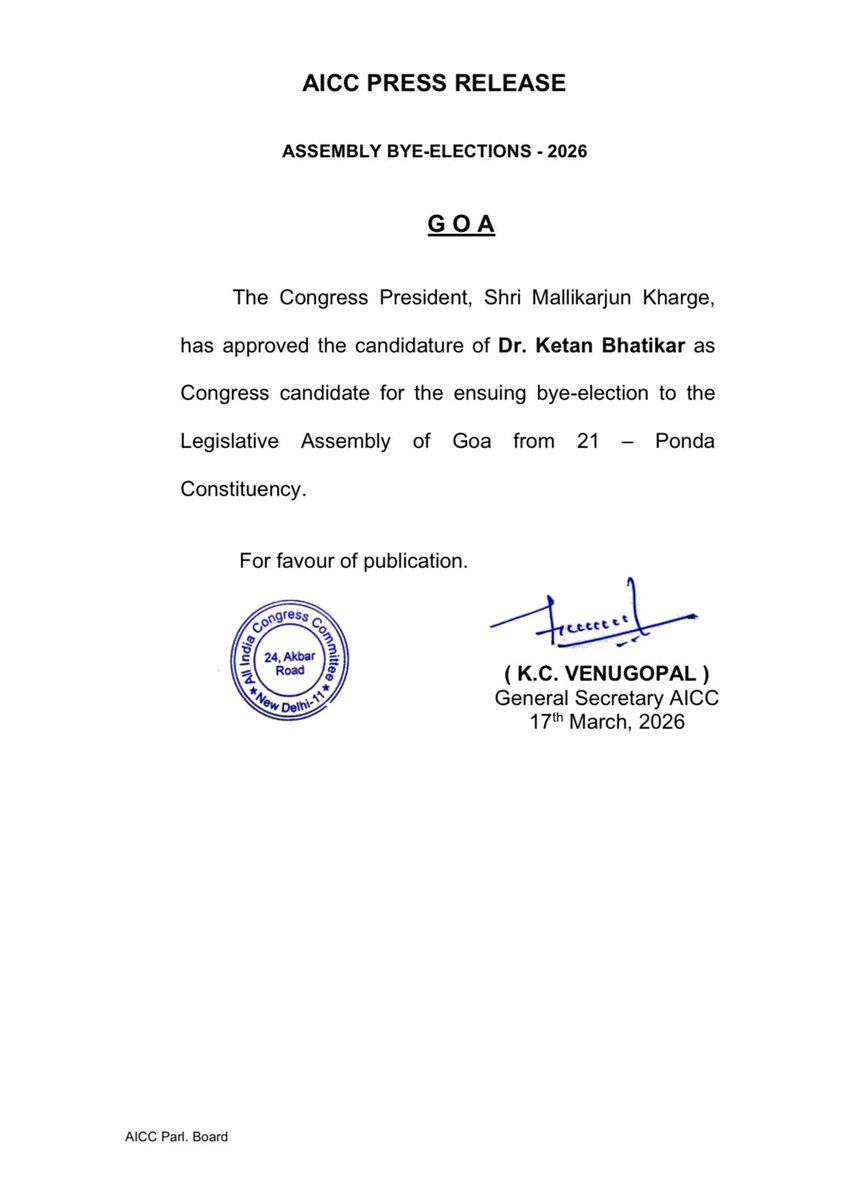 Goa Pradesh Youth Congress tweet media