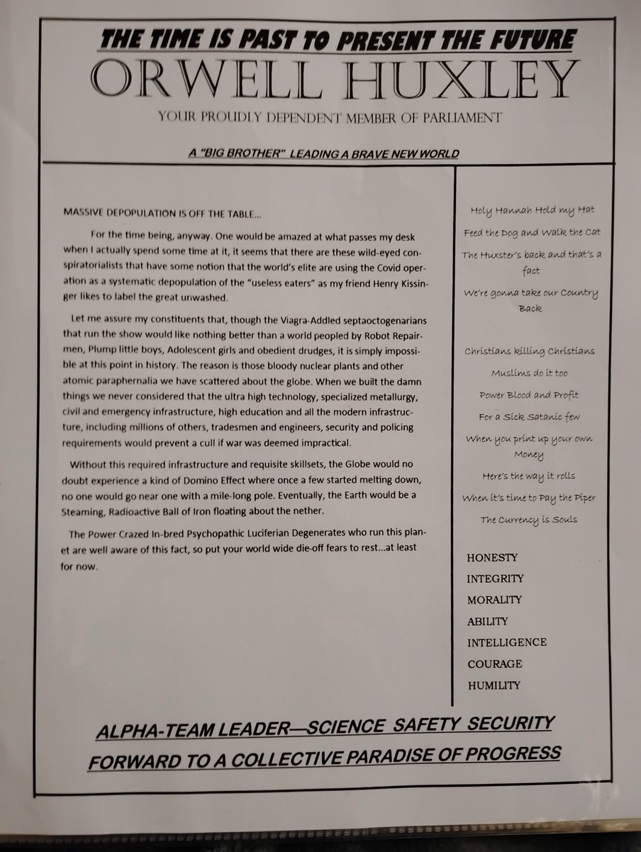 the real Orwell Huxley tweet media