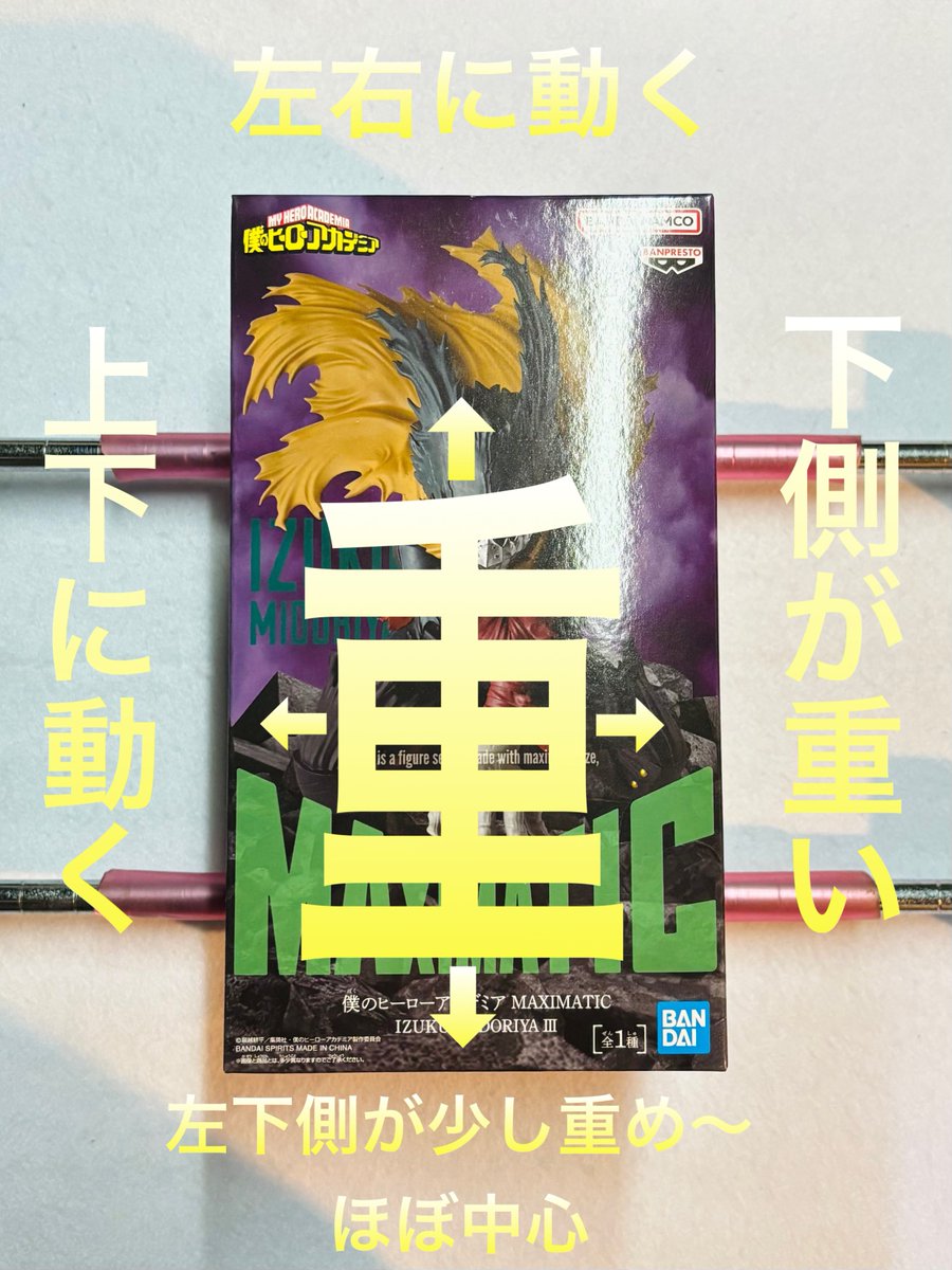 僕のヒーローアカデミア MAXIMATIC 緑谷出久 Ⅲ 黒デク フィギュア