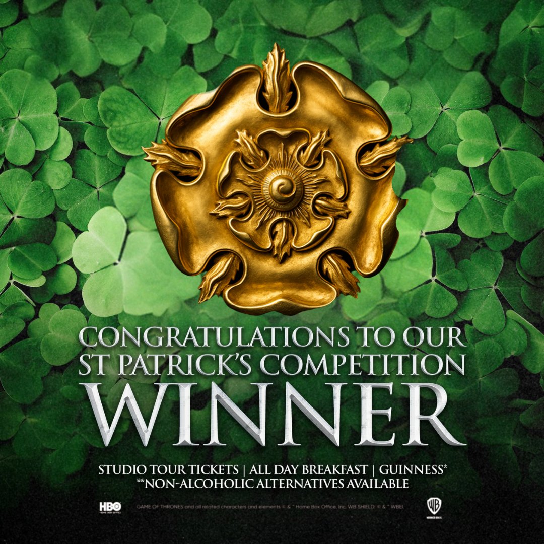 Game of Thrones Studio Tour tweet media