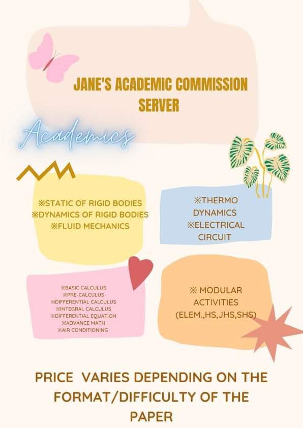 Academic Commission, Available for Rush:Open Daily tweet media