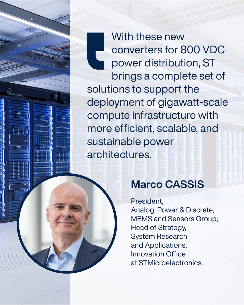 STMicroelectronics tweet media