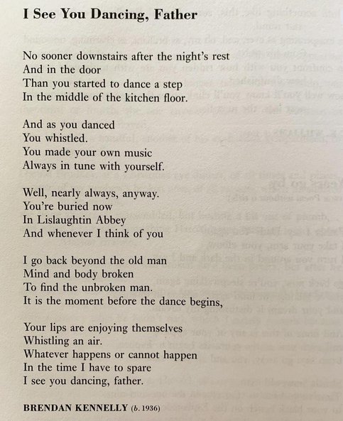 Brendan Kennelly -  Irish poet☘️☘️☘️