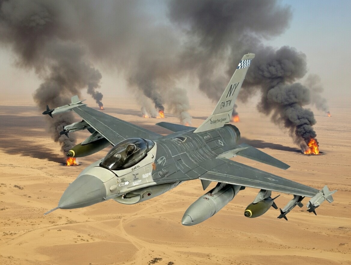 akabou_himawari's tweet photo. 別バージョン
実はこれ全て湾岸戦争に参戦した機体です。
背景はまたGrokで生成しました。
#湾岸戦争機コレクション
#F14 #Tomcat #F15 #Eagle #F16 #FightingFalcon #FA18 #Hornet https://t.co/pBG8SmJclQ