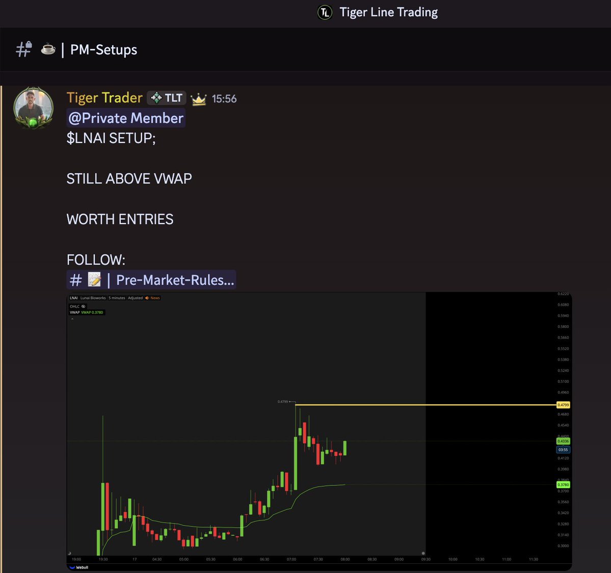 Tiger Line Trading tweet media