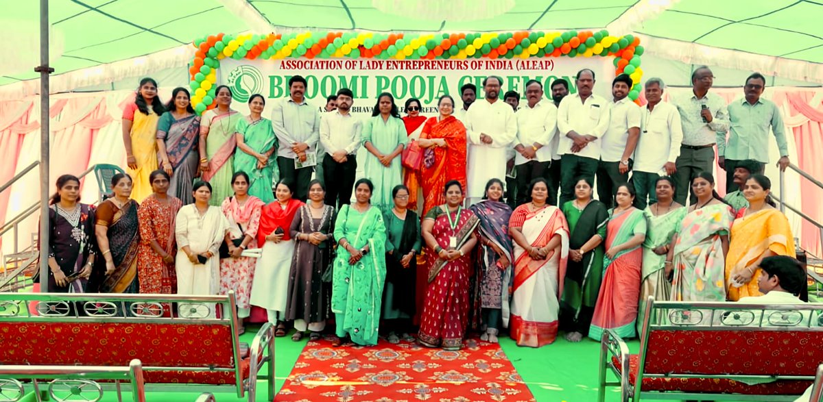 Association of Lady Entrepreneurs of India (ALEAP) tweet media
