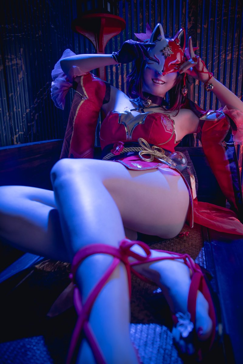 ⚠︎cosplay ✦ #HonkaiStarRail 
花火 🧨 #Sparkle 

愚かな智者、聡明な愚者…
　　今度の花火はどっちかなあ？

photo:<a href="/sigh_photo/">sigh🐇</a>