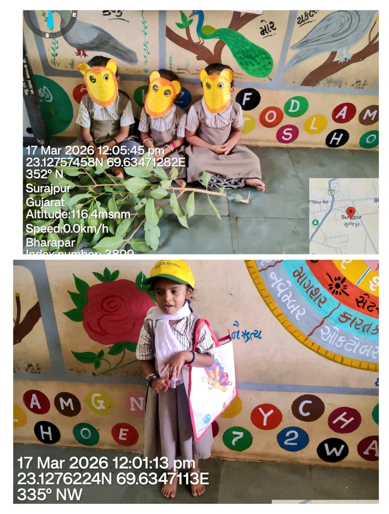 Cdpobhuj3's tweet photo. આજરોજ ભુજ ઘટક 3 ના તમામ આંગણવાડી કેન્દ્ર પર બાળ દિવસ ની ઉજવણી કરવામાં આવી તથા વાલી મિટિંગ બોલાવી વાલીની સહી કરવી તથા બાળકો દ્વારા કરેલ પ્રવૃત્તિ વિશે વાલીને માહિતગાર કરવામાં આવ્યા. અન્નપ્રાશન દિવસની ઉજવણી કરવામાં આવી https://t.co/Dt56RVAj3T