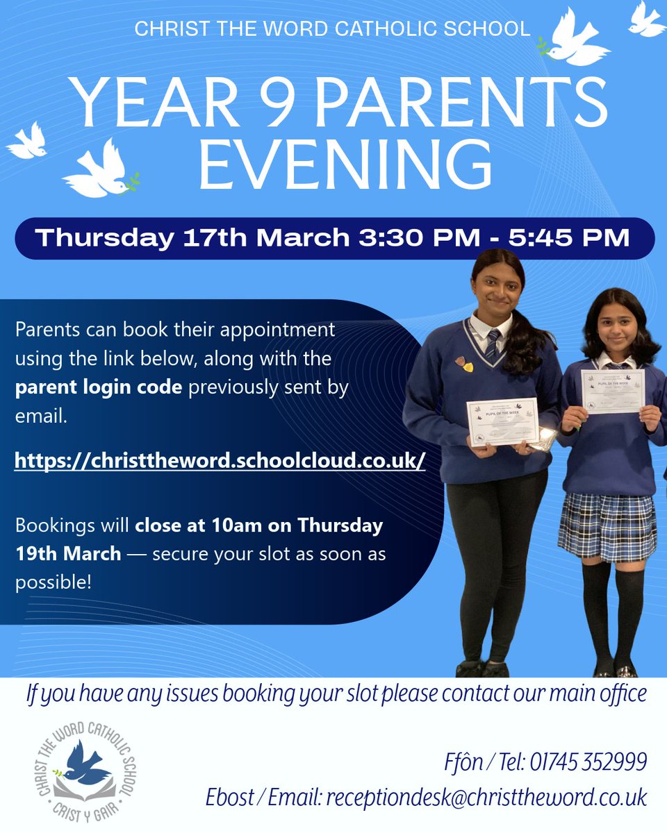 Ysgol Gatholig Crist y Gair tweet media