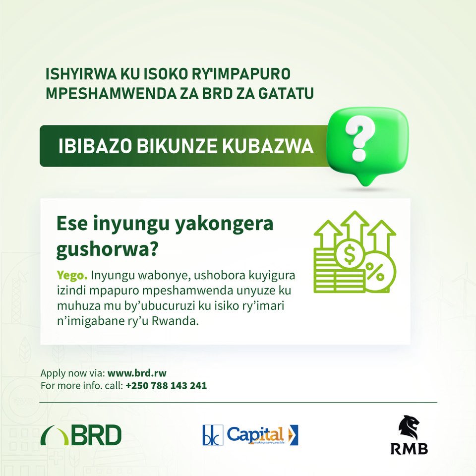 Development Bank of Rwanda, PLC. tweet media