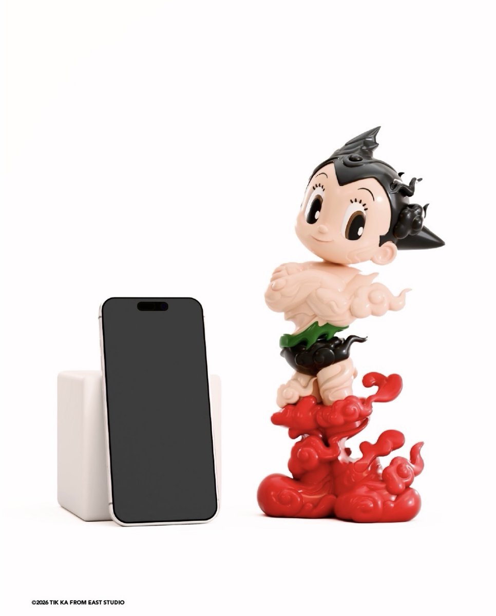 toysrevil's tweet image. #TOYSREVILTOYNEWS
"Cloudism: Astro Boy" from #tikkafromeast X BLAXK on preorder now via actioncity.com.sg &amp;amp; @ActionCitySG retail locations in SG.

Stands 28cm tall
#Resin-made
Preorder $259
SRP SG$319
ETA End of July 2026

#toynews
#toysblog
tinyurl.com/yh5zne2e