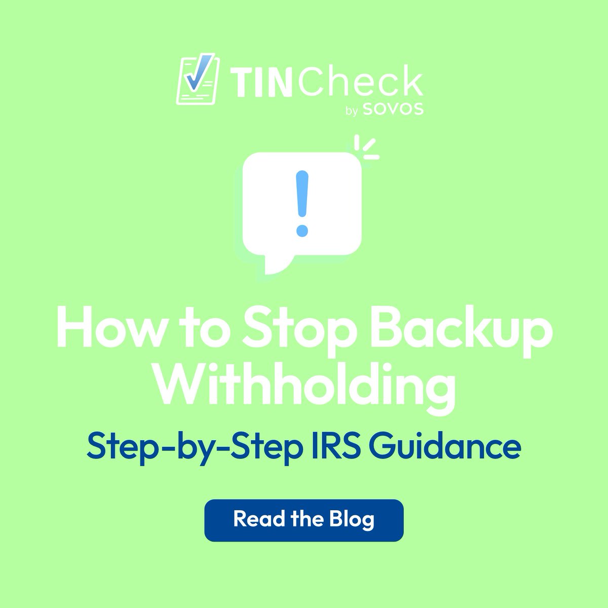 TINCheck by Sovos tweet media