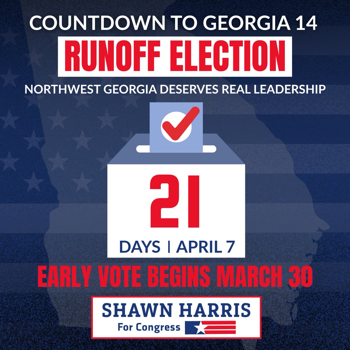 Shawn Harris for Congress tweet media