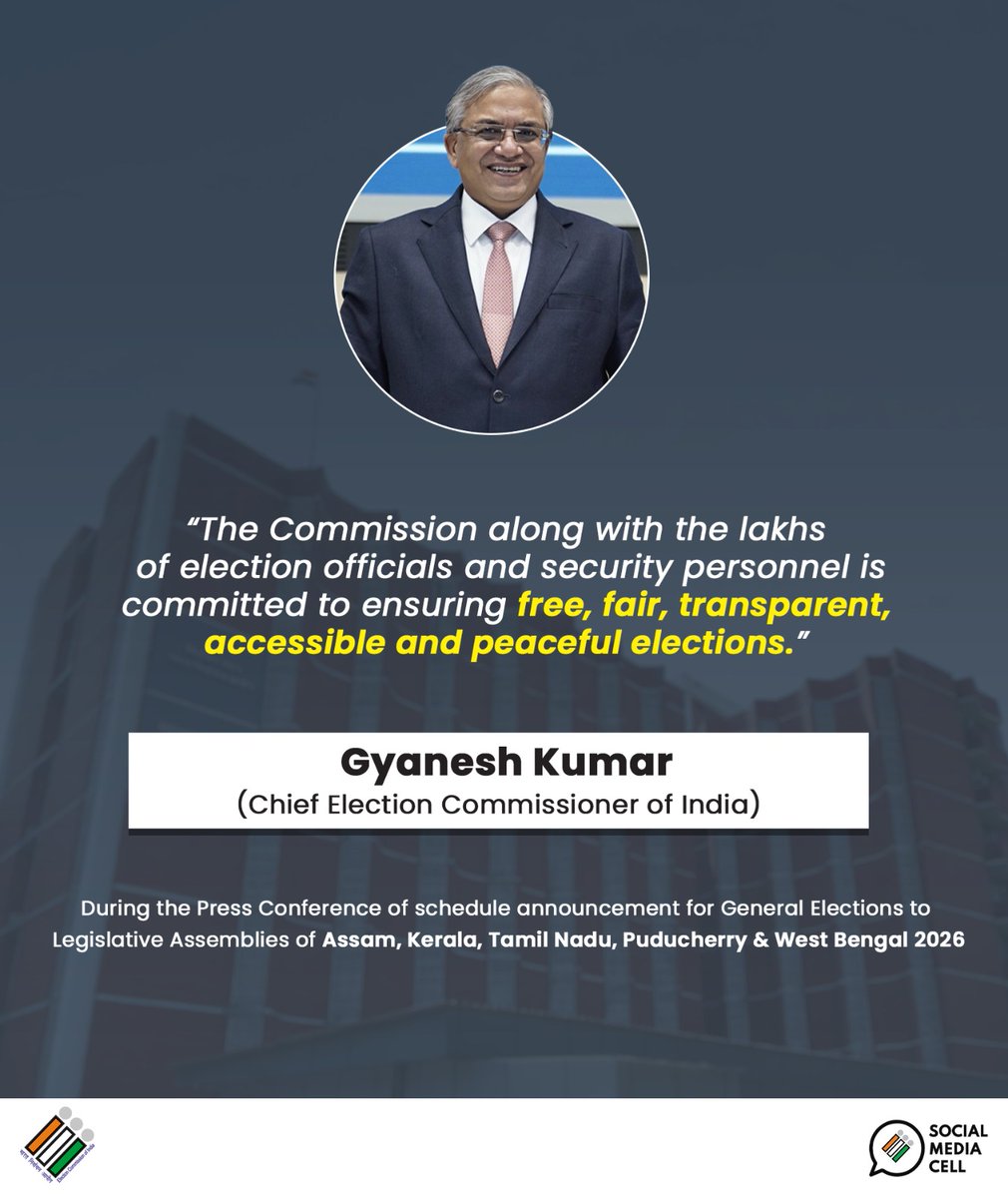 Election Commission of India tweet media