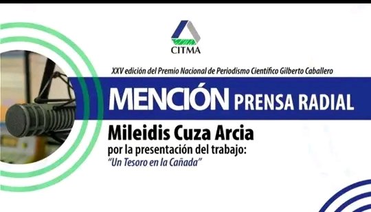 #Imías #Cuba #Radio Playita va por más.  Muchas felicidades para nuestra colega periodista Miledi Cuza Arcia.
