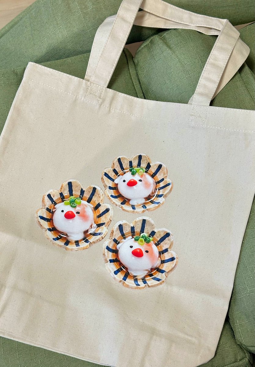 過去作の温玉ぶんちょうをトートバッグにしてみたら思いのほか圧が強いけど結構かわいい
#SUZURI