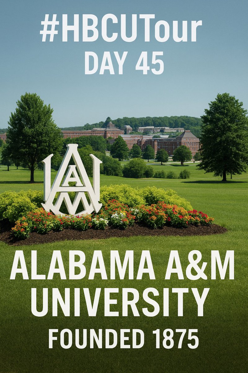 fleejack's tweet image. Day 45 #HBCUtour Alabama A&amp;amp;M University @aamuedu #HBCU #hbcus #education #jobs #careers #hbculeadership #Brandawareness #Branding #Communication #NewBookRelease #EducationMatters #careeroutcomes #socialmobilityindex
paypal.com/ncp/payment/8S…