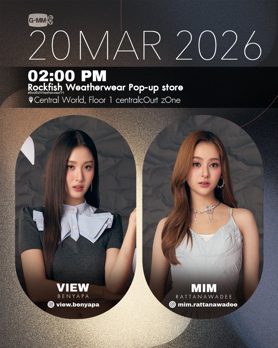 [Update] Artist Programs &amp; Events

#GMMTV