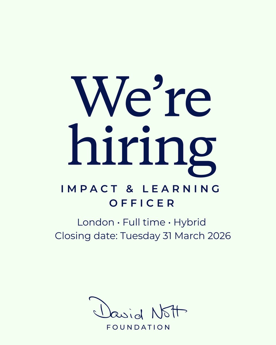 David Nott Foundation tweet media