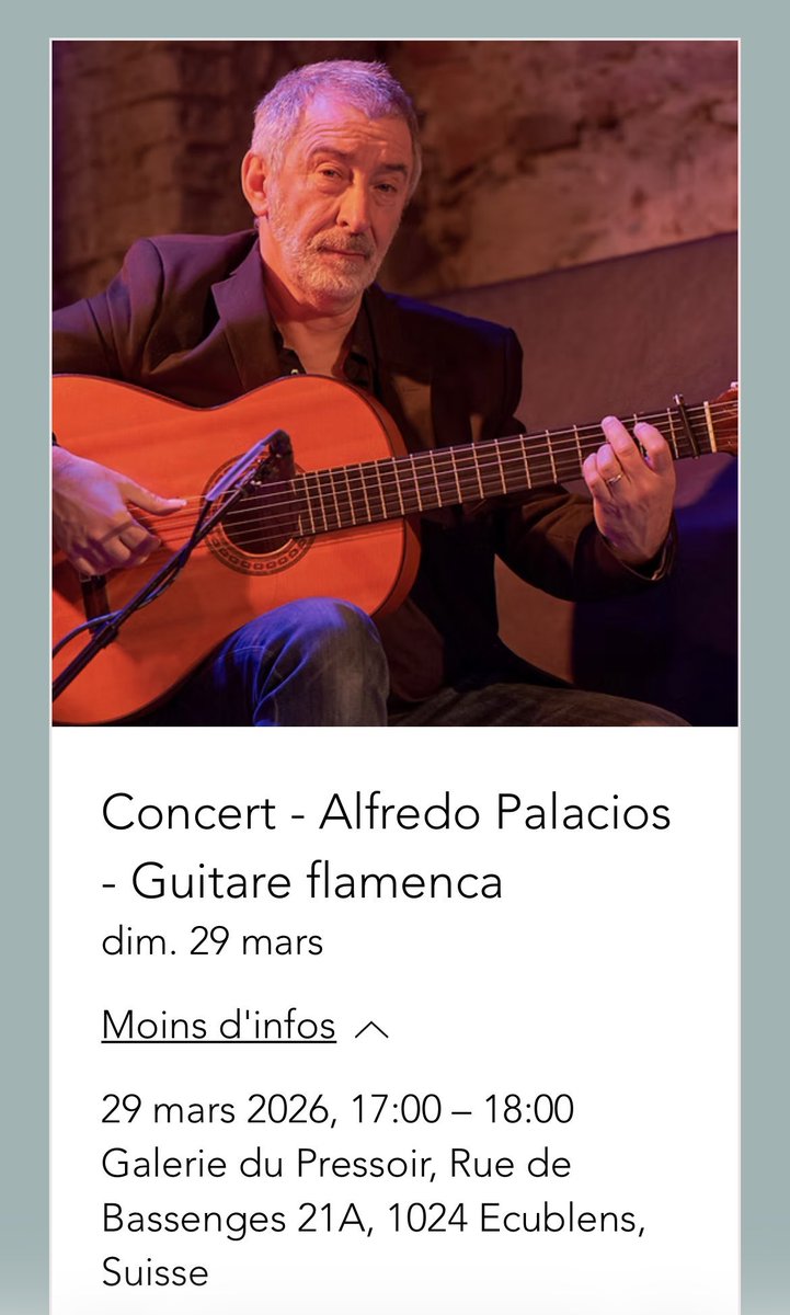 EnEspanolCH's tweet photo. #GuitarraFlamenca #EnEspañol #SuizaEnEspañol #Flamenco #Ecublens https://t.co/f9mwERCcIj