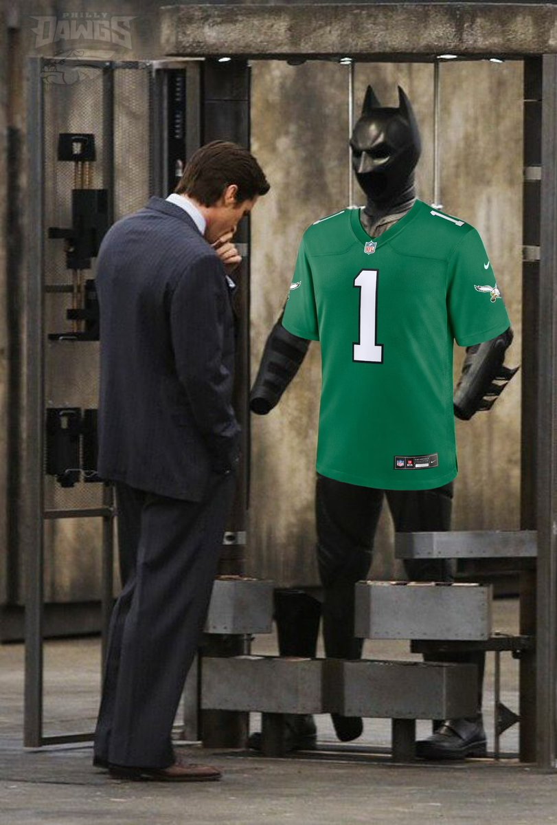 An excuse to wear green in the middle of the offseason…

#FlyEaglesFly