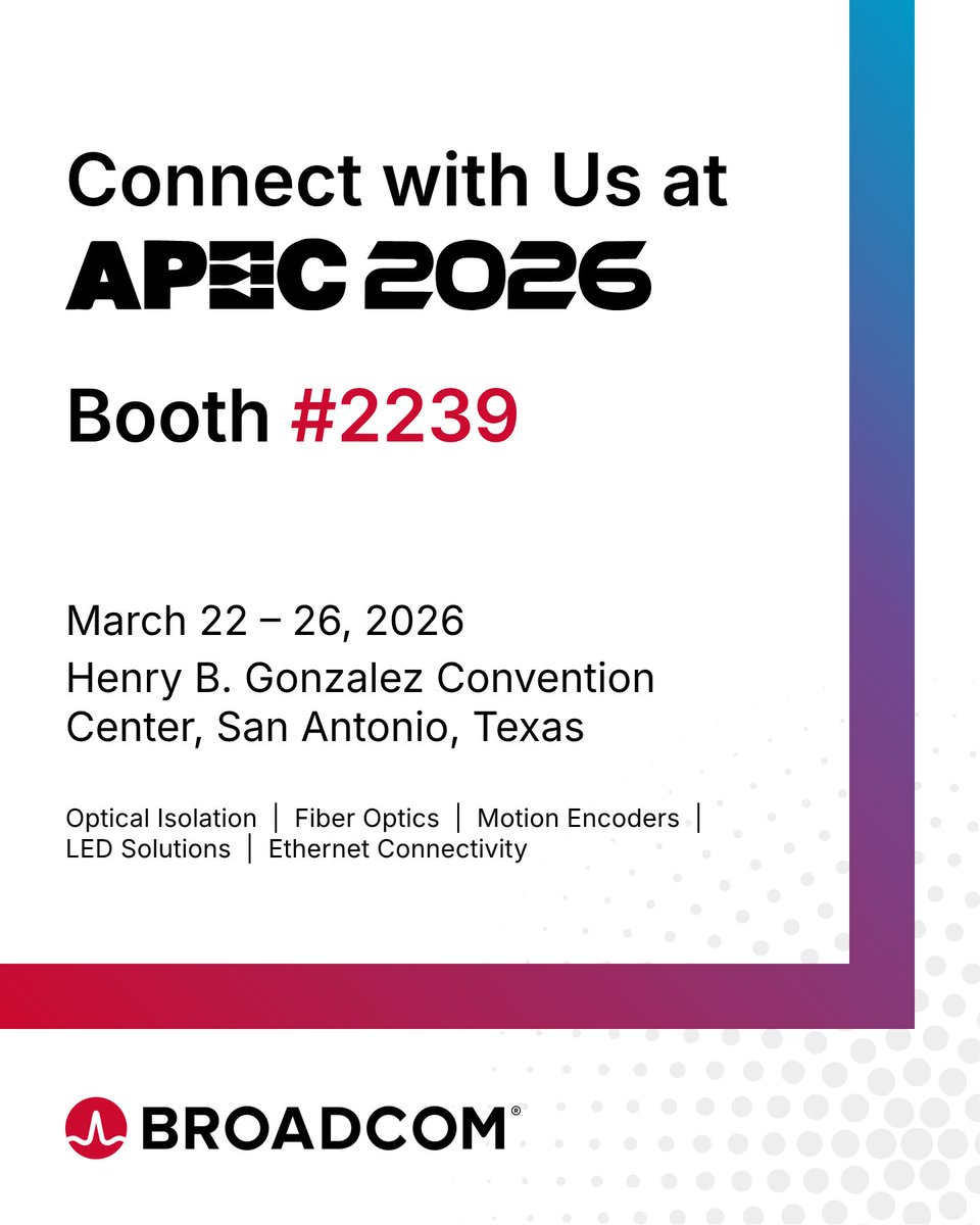 Broadcom tweet media