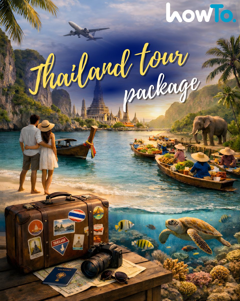 HowTo_Travels's tweet photo. From stunning beaches to vibrant nightlife🌊we’ve got irresistible tour packages for Thailand awaiting you🐳
Chat with us now and reserve your seat today!✈️
#travel #Holidays #flightbookings #visaapplication #TravelInsurance #airporttransfers #thailand #HowToTravel https://t.co/MbCtfEcRuE