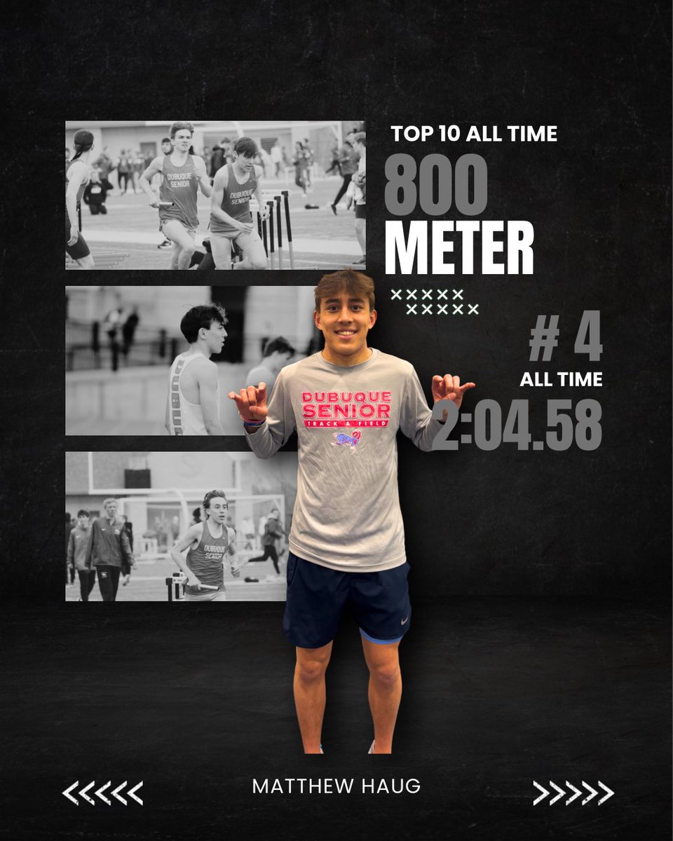 Dubuque Senior Track and Field tweet media