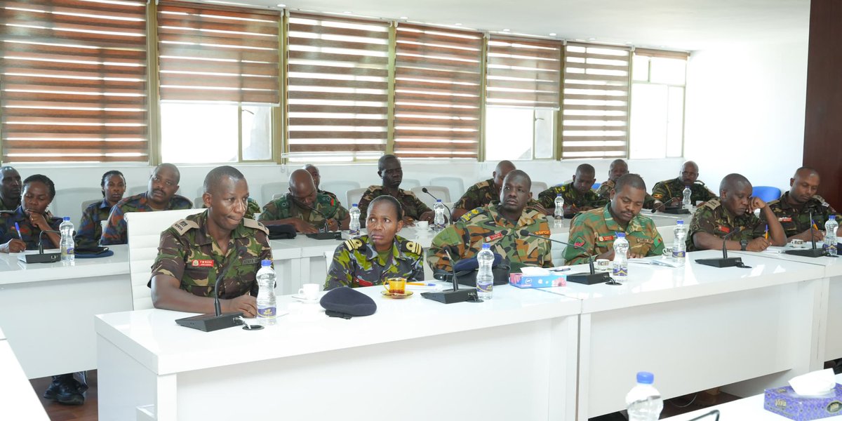 MFAEthiopia's tweet photo. The Ministry of Foreign Affairs of Ethiopia today hosted a delegation from the Joint Command and Staff College (JCSC) of the Republic of Kenya as part of a strategic study visit.

Read more: https://t.co/dzF4mFEyHJ https://t.co/zcNcOIoYot