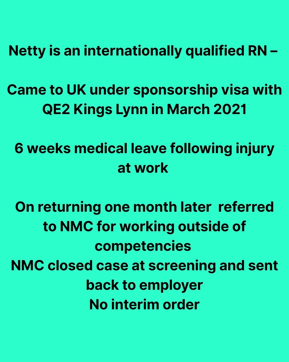 NMCWatch:Registrant Care tweet media