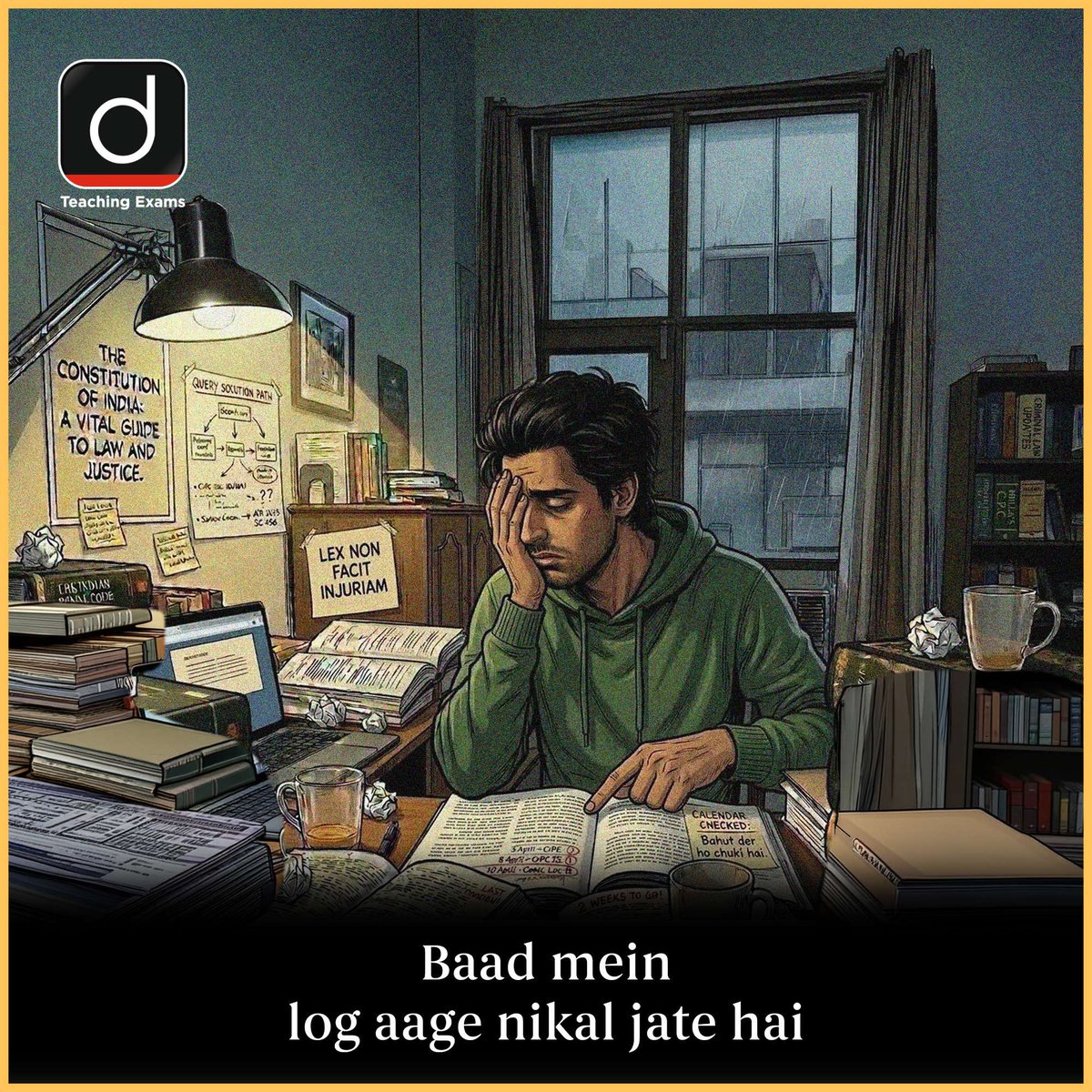 Drishtiteaching's tweet image. Baad mein...,baad mein reh jata hai...
Get enrolled in Teaching MAHAPACK now!
One Pack. One Solution. Full Preparation.

Contact us on 87501 87501 for detailed information.

#MAHAPACK #Teaching #Trending #Viral #Online #DrishtiTeachingExams #DrishtiIAS