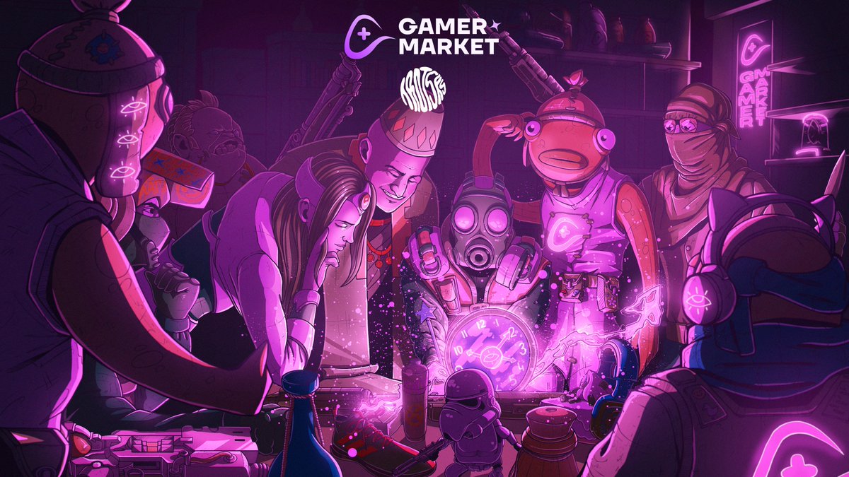 dtrxtsky's tweet photo. hand-drawn banner for main page Gamer Market
#illustration #digitalart #artistsonx #gamingart #gameart #commissionsopen #forhire #steam #epicgames #custombanner #games https://t.co/L5QWF33loW