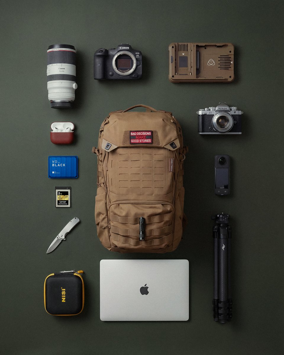PGYTECH_global's tweet photo. I always end up bringing more gear than I plan to… 

But this is one of the few bags that actually handles it without turning into a complete mess — OneMo Tactical BackPack. 🙌
From: @withmazar

#PGYTECH #MakeCreationEasier #OneMoTactical #EverydayCarry #GearOrganization https://t.co/0VspO936CR