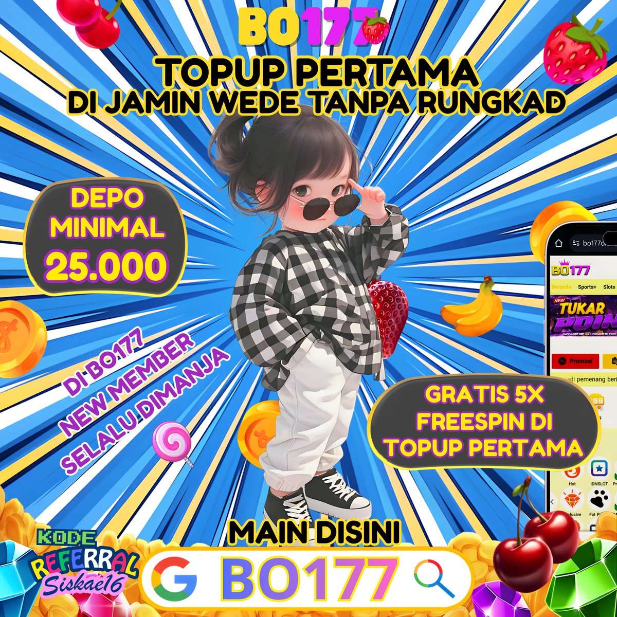 CDidi19973's tweet photo. 👑 Situs Slot Gacor Hari ini
👑 Pola Gacor Hari ini
🔥 Situs TOP 1# Server Thailand
🔗 Link Situs Gacor : https://t.co/hN3RlCFKuT

#situsgacor #polagacor #Slotgacor
#siskae #infositusgacor #bocil
#trending #topik #viral #fyp
#bo177 #pasticuan #bo177gacor https://t.co/QYOLMZN5EY