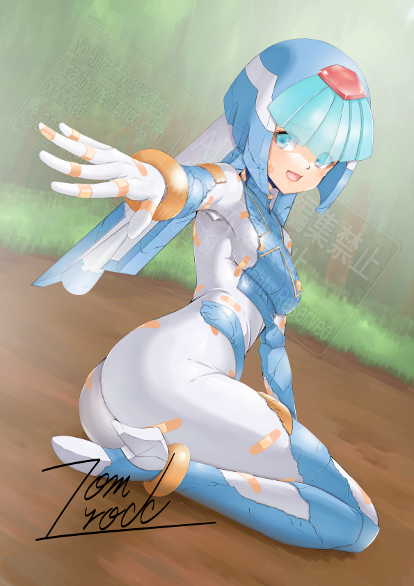 昨年のskeb産レヴィアタン上げ直し
#ロックマンゼロ #妖将レヴィアタン #イラスト 