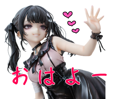 omitsuAIArt's tweet photo. 新作LINEスタンプ作りました🖤
地雷系フィギュアの虚ろちゃんです
日常で使いやすいセリフ多め✨
よかったら使ってみてください📱
https://t.co/gA53zDbl73
#LINEスタンプ＃地雷系＃フィギュア＃スタンプ
#LINEスタンプ販売中＃副業＃ゴスロリ https://t.co/kFHFdpNYGC