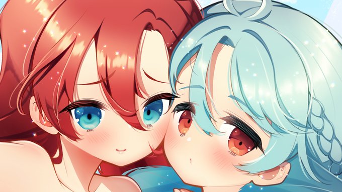 しえんもここなつ2.0更新してます! skebありがとうございました! 着衣と全裸の2パターンあります