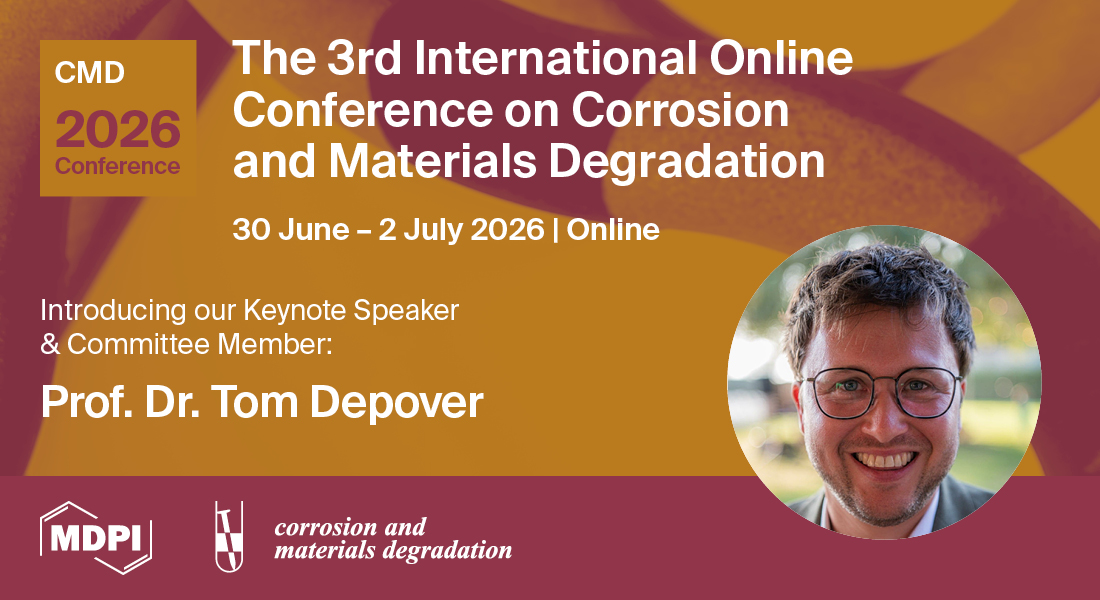 CMD_MDPI's tweet photo. 📢 Keynote Speaker &amp; Committee Member Announcement

We welcome Prof. Dr. Tom Depover (@ugent) to #CMD2026 as a Keynote Speaker and Scientific Committee Member!

🗓️ 30 June–2 July 2026 | Online

🔗Submit: https://t.co/Bi4E9jJDgo
🔗Register #EarlyBird: https://t.co/3mLEVPQsKi https://t.co/PLYcrt22Le