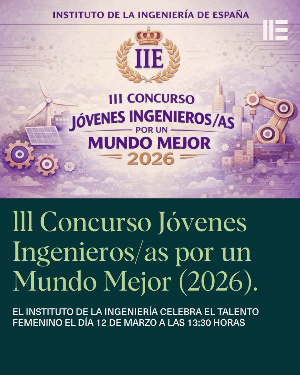 Instituto de la Ingeniería de España tweet media
